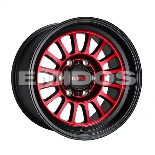 MAT Offroad 1015 Matte Black w/ Red Face 6x139.7 17R 9 100,1 0