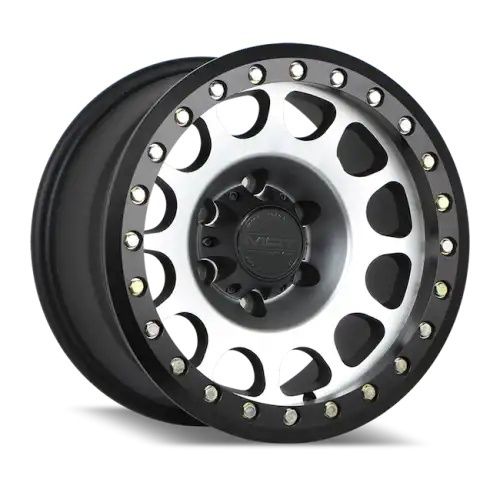 MAT Offroad 1217DB Matte Black w/Machine Face 6x139.7 16R 8 110 -25