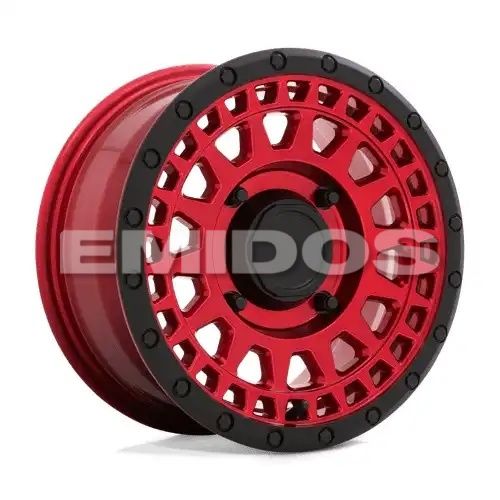 Black Rhino PARKER UTV CANDY RED W/ BLACK LIP 4x137 14R 7 106.1 51
