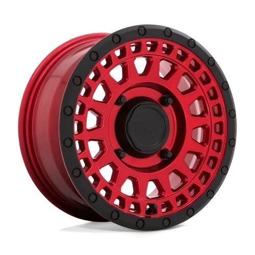 Black Rhino PARKER UTV CANDY RED W/ BLACK LIP 4x156 15R 7 132 36
