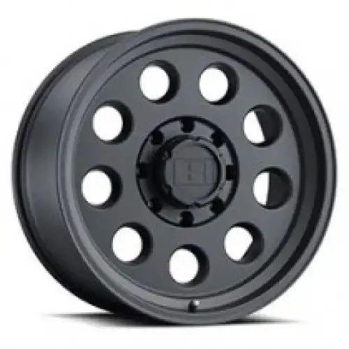 Level 8 HAULER MATTE BLACK 8x165.1 16R 6 122.4 BNK