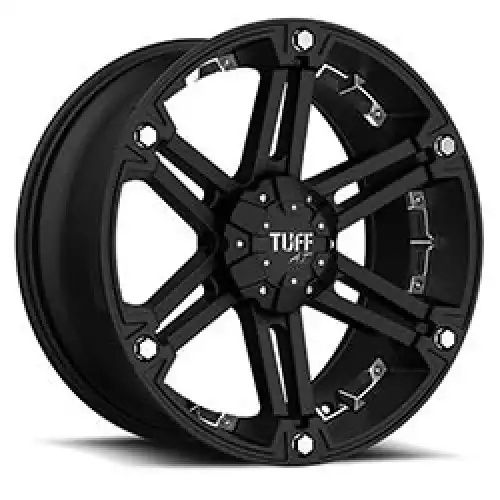 Tuff T01 SILVER W/ BRUSHED SILVER FACE 6x139.7 16R 8 108 20