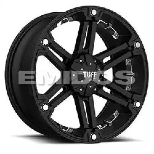 Tuff T01 SILVER W/ BRUSHED SILVER FACE 6x139.7 16R 8 108 20