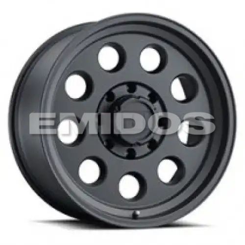 Level 8 HAULER MATTE BLACK 5x127 16R 8.5 71.5 -25