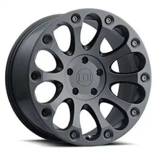Level 8 IMPACT MATTE BLACK 5x114.3 16R 8.5 76.1 -24