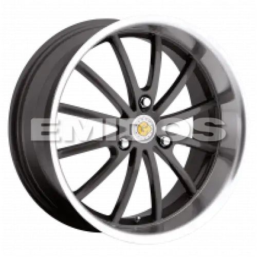 Genius DARWIN GUNMETAL W/ MIRROR CUT LIP 3x112 17R 7.5 57.1 26