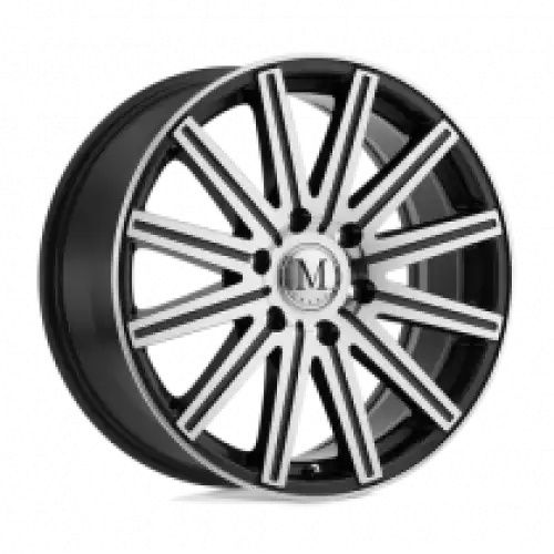 Mandrus STARK GUNMETAL W/ MIRROR CUT FACE & LIP 6x130 17R 7.5 84.1 52