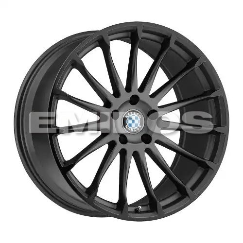BEYERN AVIATIC MATTE GUNMETAL W/ GLOSS BLACK LIP 5x120 17R 8 72.56 35