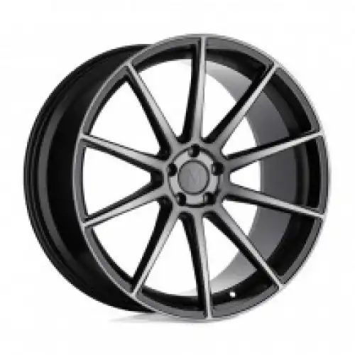Mandrus KLASS GLOSS GUNMETAL W/ MACHINED TINTED FACE 5x112 17R 8 66.56 32