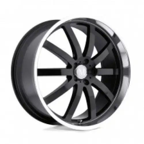 Mandrus WILHELM GLOSS BLACK W/ MIRROR CUT LIP 5x112 17R 8 66.56 25