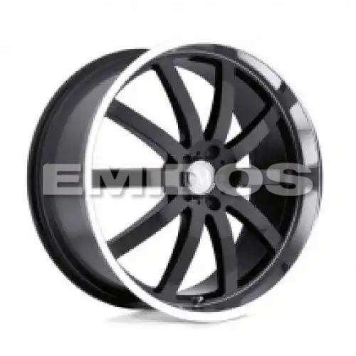 Mandrus WILHELM GLOSS BLACK W/ MIRROR CUT LIP 5x112 17R 8 66.56 25
