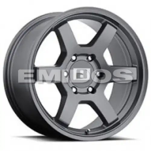 Level 8 MK6 MATTE GUNMETAL 6x139.7 17R 8 106.1 BNK