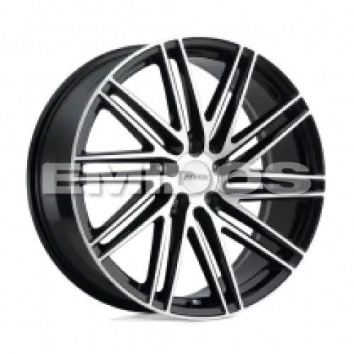 Petrol P1C GLOSS BLACK W/ MACHINED FACE 5x105 17R 8 72.1 40