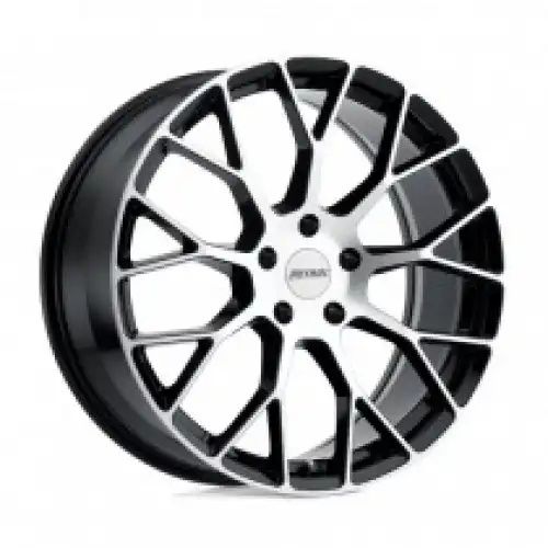 Petrol P2B GLOSS BLACK W/ MACHINED FACE 5x114.3 17R 8 76.1 40