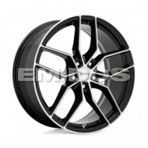 Petrol P5C GLOSS BLACK W/ MACHINED FACE 5x114.3 17R 8 76.1 40