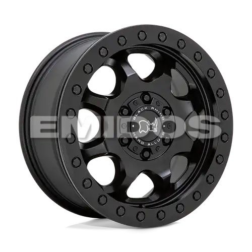 Black Rhino VENTURE BEADLOCK MATTE BLACK 6x130 17R 8 84.1 38