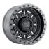 Black Rhino ABRAMS TEXTURED MATTE GUNMETAL 6x139.7 17R 8.5 112.1 BNK