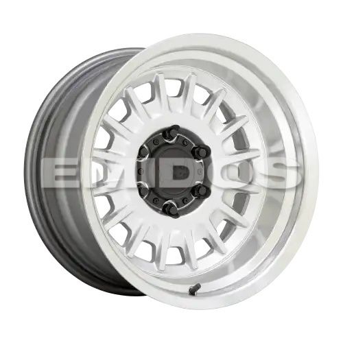 Black Rhino ALISO GLOSS SILVER W/ MIRROR CUT FACE & LIP 6x139.7 17R 8.5 106.1 -10