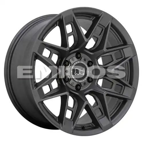 Black Rhino CAPROCK MATTE GUNMETAL 6x135 17R 8.5 87.1 BNK