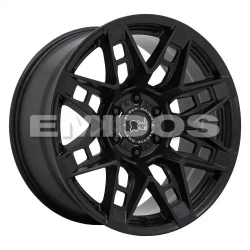 Black Rhino CAPROCK MATTE BLACK 6x139.7 17R 8.5 112.1 BNK