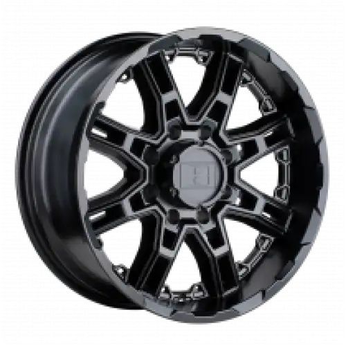 Level 8 SLINGSHOT MATTE BLACK 6x139.7 17R 8.5 112.1 -10