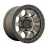 Black Rhino RIOT MATTE BRONZE W/ BLACK RING & BOLTS 5x127 17R 8.5 71.5 -38