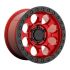 Black Rhino RIOT CANDY RED W/ BLACK RING & BOLTS 6x135 17R 8.5 87.1 BNK