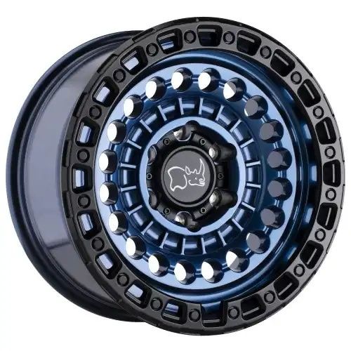 Black Rhino SENTINEL COBALT BLUE W/ BLACK RING 5x127 17R 8.5 71.5 -18