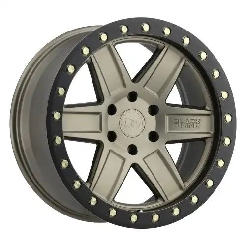 Black Rhino ATTICA MATTE BRONZE W/ BLACK RING 6x139.7 17R 9 112.1 -18