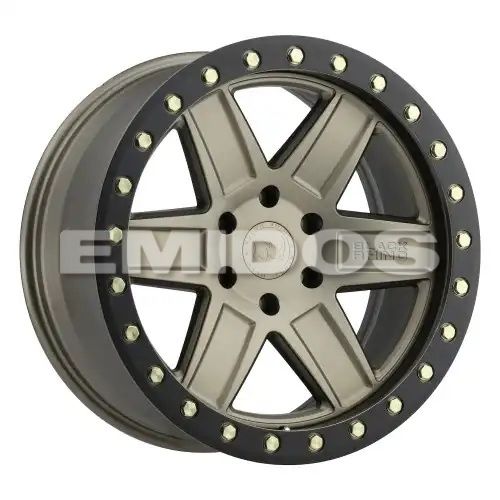 Black Rhino ATTICA MATTE BRONZE W/ BLACK RING 6x135 17R 9 87.1 12