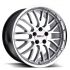 Cray MANTA HYPER SILVER W/ MIRROR CUT LIP 5x120.65 17R 9 70.3 50