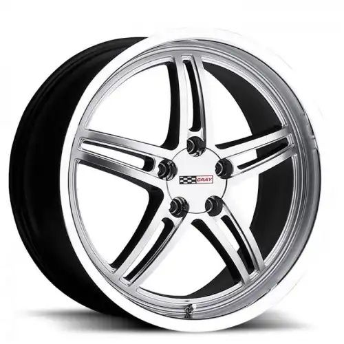 Cray SCORPION HYPER SILVER W/ MIRROR CUT LIP 5x120.65 17R 9 70.3 50