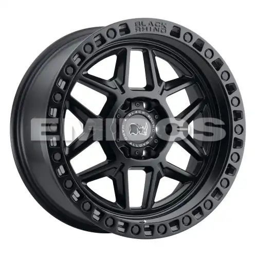 Black Rhino KELSO MATTE BLACK 6x139.7 17R 9 112.1 BNK