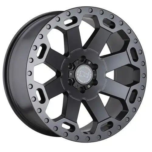 Black Rhino WARLORD MATTE GUNMETAL 8x180 17R 9 125.1 12