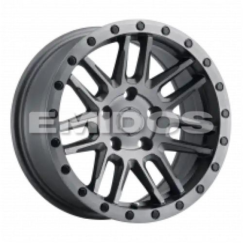 Black Rhino ARCHES MATTE BRUSHED GUNMETAL W/ BLACK BOLTS 6x135 17R 9.5 87.1 12