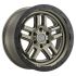 Black Rhino BARSTOW MATTE BRONZE W/ MATTE BLACK RING 6x135 17R 9.5 87.1 12