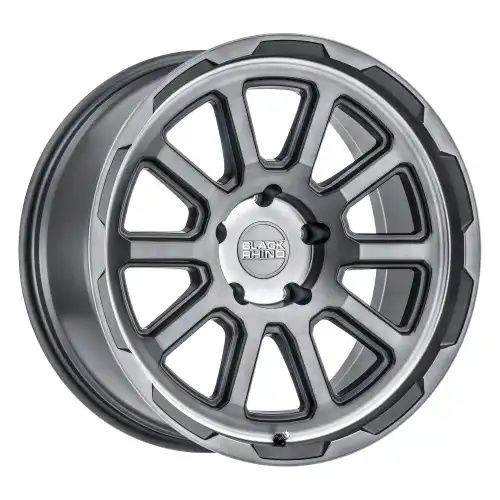 Black Rhino CHASE BRUSHED GUNMETAL 5x127 17R 9.5 71.5 -18