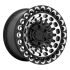Black Rhino LABYRINTH GLOSS BLACK W/ MACHINED FACE & MILLING 6x139.7 17R 9.5 112.1 12