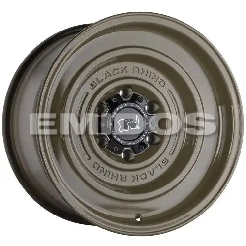 Black Rhino SOLID GLOSS ALLIGATOR GREEN 5x127 17R 9.5 71.5 -18