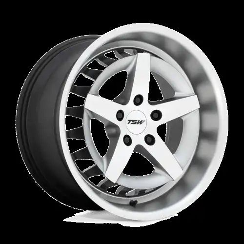 TSW DEGNER MATTE TITANIUM W/ MACHINED FACE 5x112 18R 10 66.56 40