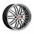 VICTOR EQUIPMENT LEMANS HYPER SILVER W/ MIRROR CUT LIP 5x130 18R 11 71.5 52