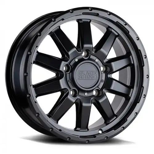 Black Rhino EXCURSION MATTE BLACK 6x130 18R 8 84.1 38