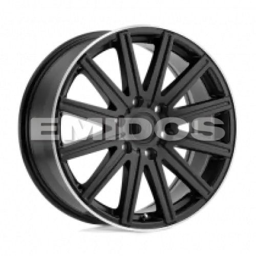 Mandrus STARK MATTE BLACK W/ MACHINED LIP 6x130 18R 8 84.1 52