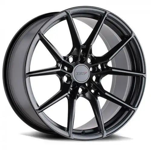 TSW NEPTUNE SEMI GLOSS BLACK 5x114.3 18R 8 76.1 35