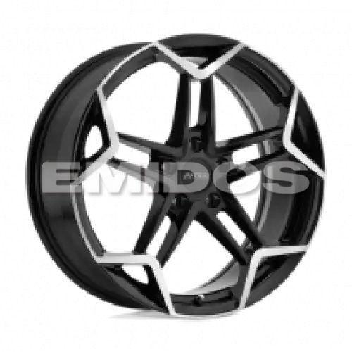 Petrol P1A GLOSS BLACK W/ MACHINED CUT FACE 5x110 18R 8 72.1 40