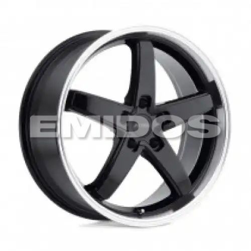 Petrol P1B GLOSS BLACK W/ MACHINED CUT LIP 5x108 18R 8 72.1 40