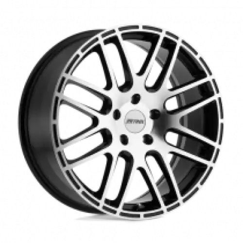 Petrol P6A GLOSS BLACK W/ MACHINED CUT FACE 5x112 18R 8 72.1 40