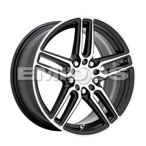 Ruff NITRO GLOSS BLACK W/ MACHINED FACE 5x112/120 R 8 76.1 38