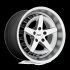 TSW DEGNER MATTE TITANIUM W/ MACHINED FACE 5x114.3 18R 8.5 76.1 20