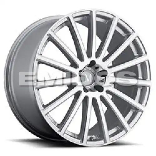 Mandrus ROTEC SILVER W/ MIRROR CUT FACE 5x112 18R 8.5 66.56 32